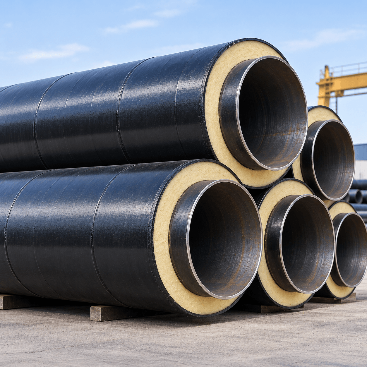 Insulated Steel Pipes