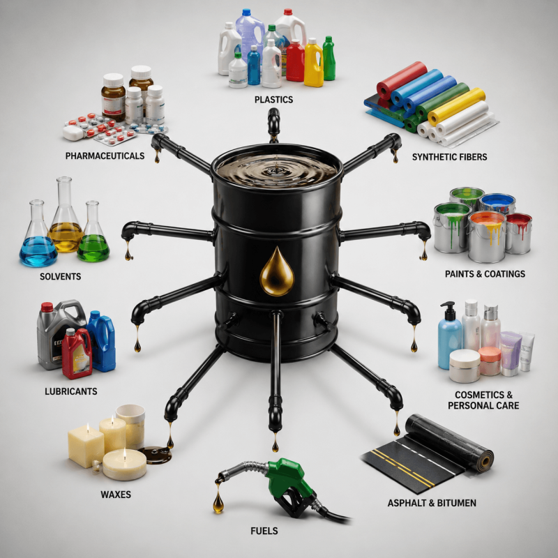 The Barrel Behind Everything: How Oil Becomes the Materials Around Us